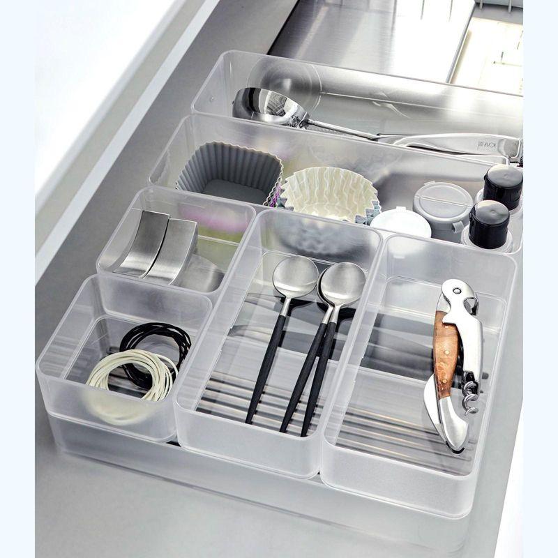 Yamazaki Home Yamazaki Home Stackable Organizers [Set Of 2] - Four Sizes, Large