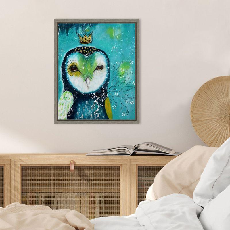 Amanti Art I Offer You Love by The Secret Hermit Canvas Wall Art Print Framed 16 x 20-in.