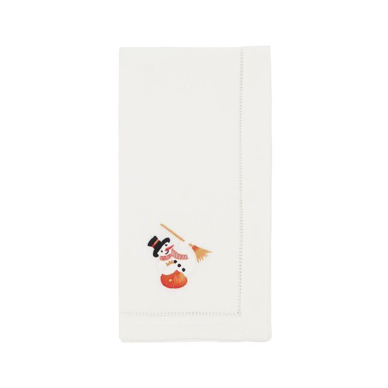 100% Cotton Embroidered Rectangle Napkin (Set of 6)