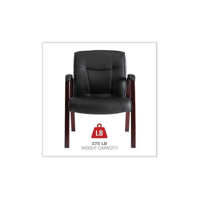 Alera® Waiting Room Chair with Wood Frame