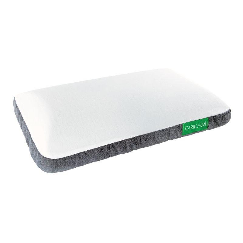 Cariloha Luxurious Cooling Geltop Pillow | King |White | 38"x20" | Viscose Material | Naturally breathable, Hypoallergenic, and Moisture wicking