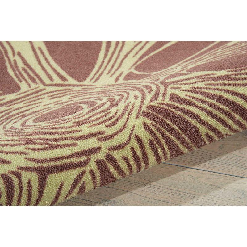 Nourison Home & Garden Green Indoor/Outdoor Area Rug RS022 7'9" x 10'10"