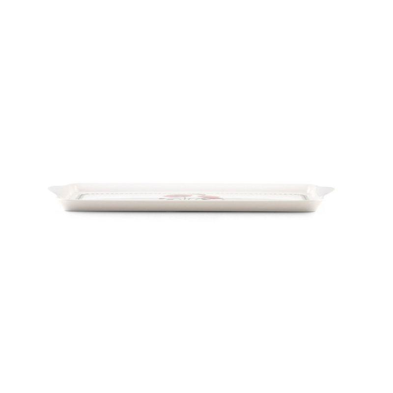 Pimpernel Botanic Garden Melamine Sandwich Tray (Poppy) - 15.1" x 6.5"
