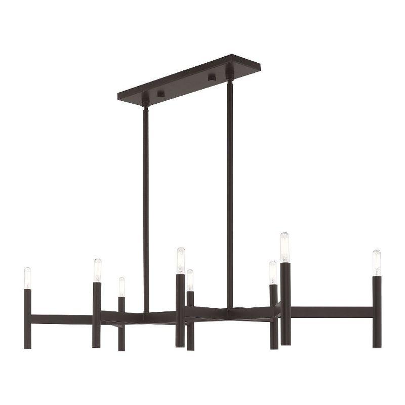 Livex Lighting Copenhagen 8 - Light Chandelier in  Bronze
