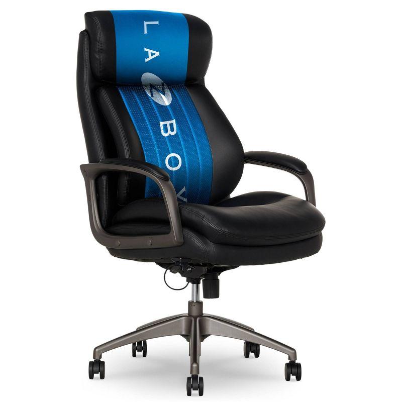 La-Z-Boy La-Z-Boy® Nova Executive Office Chair, Patented AIR Ergonomic Support Technology®, High-Back Premium Comfort & Support, Vegan PU Leather