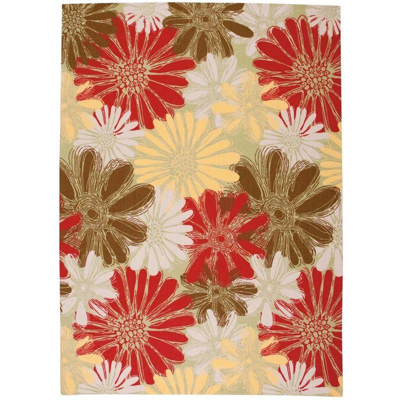 Nourison Home & Garden Floral Farmhouse Indoor/outdoor Area Rug