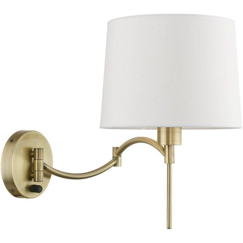 Livex Lighting 1 - Light Wall Light in  Antique Brass