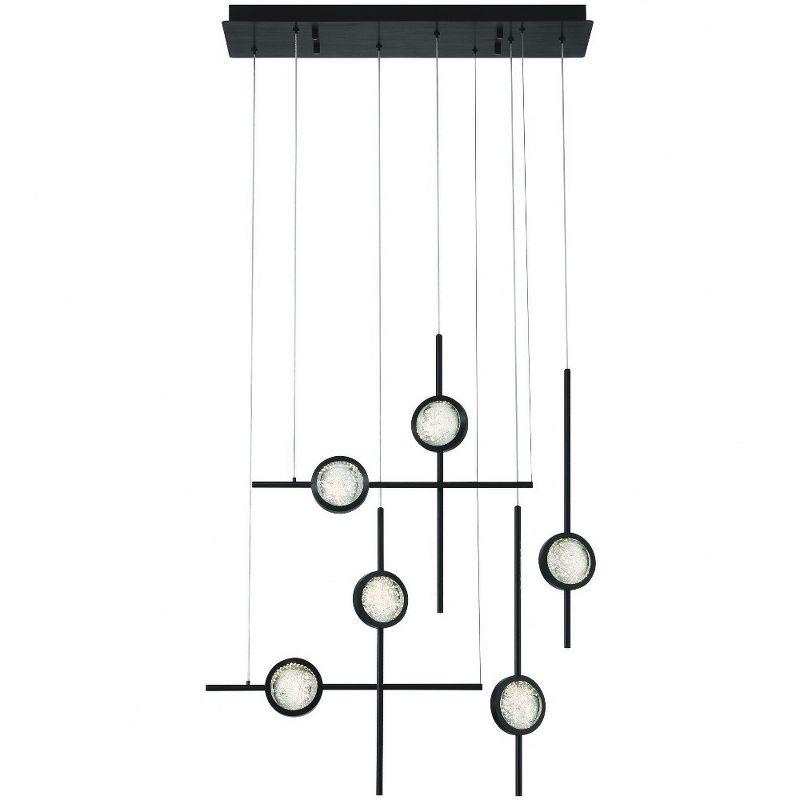 Eurofase Barletta 6 - Light Dimmable LED Linear Chandelier