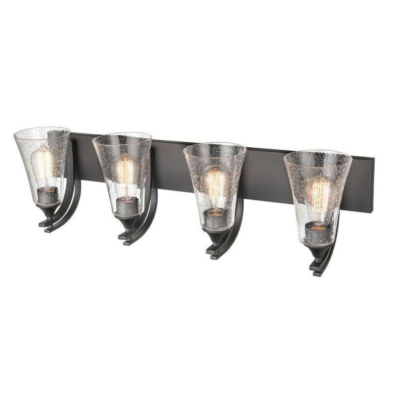 Millennium Lighting Natalie 4 - Light Vanity in  Satin Nickel