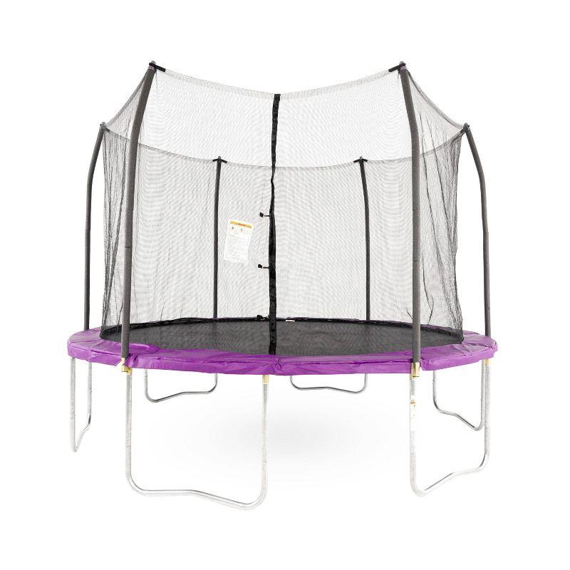 Skywalker 12' Round Purple Trampoline with Safety Enclosure