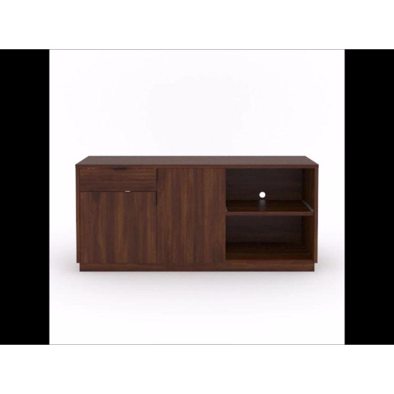 Englewood Spiced Mahogany 72" Engineered Wood Credenza