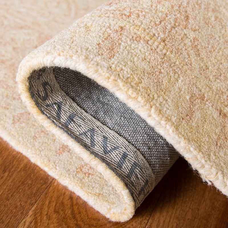 Aspen APN225 Hand Tufted Area Rug - Ivory/Blush - 2'3"x5' - Safavieh..