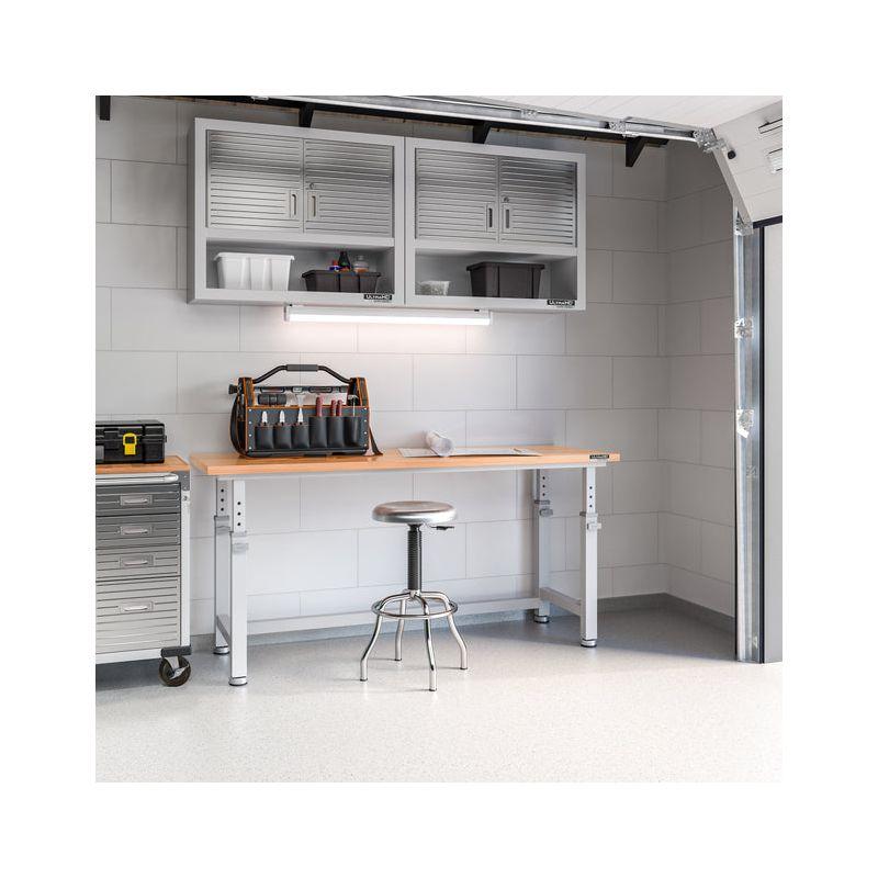 Seville Classics UltraHD Double Door Wall Cabinet, 36" W x 12" D x 30" H