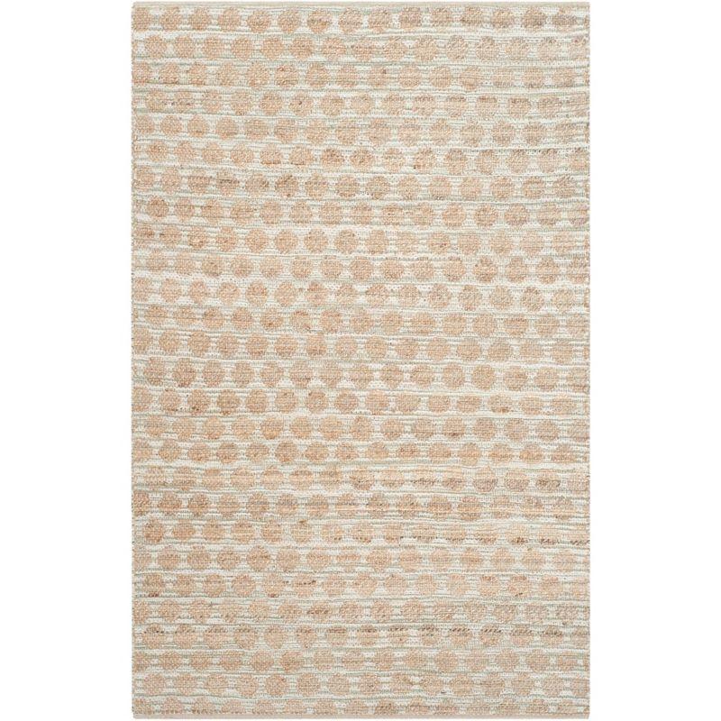 Cape Cod 4' x 6' Handwoven Gray Cotton Area Rug