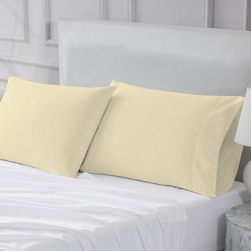 1000 Thread Count Cotton Pillowcase Set - Aireolux