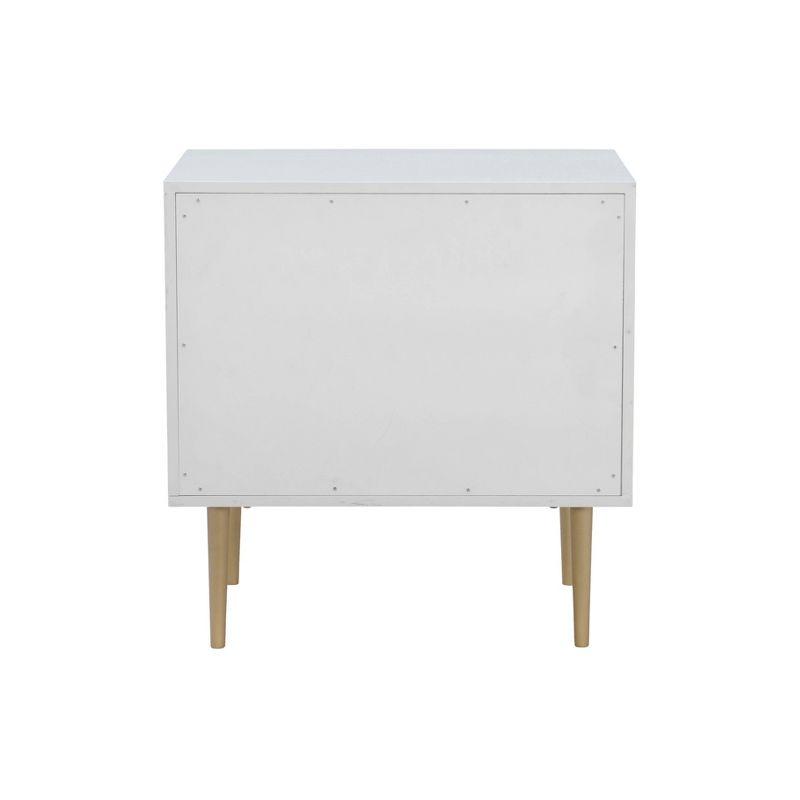 Gloria 2 Drawer Nightstand - Linon