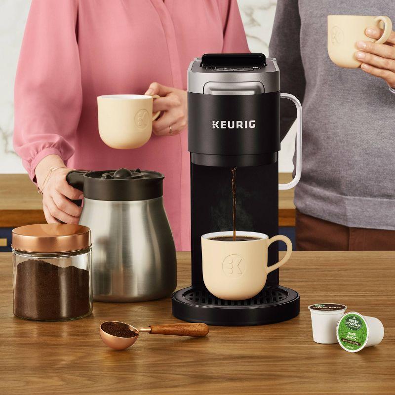 Keurig K-Duo Stainless Carafe: Silver Thermal Coffee Maker Accessory, Replacement Pot, Stainless Steel, 1-Year Warranty