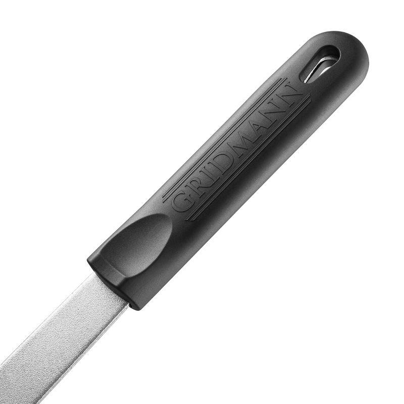 Gridmann 1.5 Qt Tapered Aluminum Sauce Pan with Silicone Handle, NSF Professional Cookware