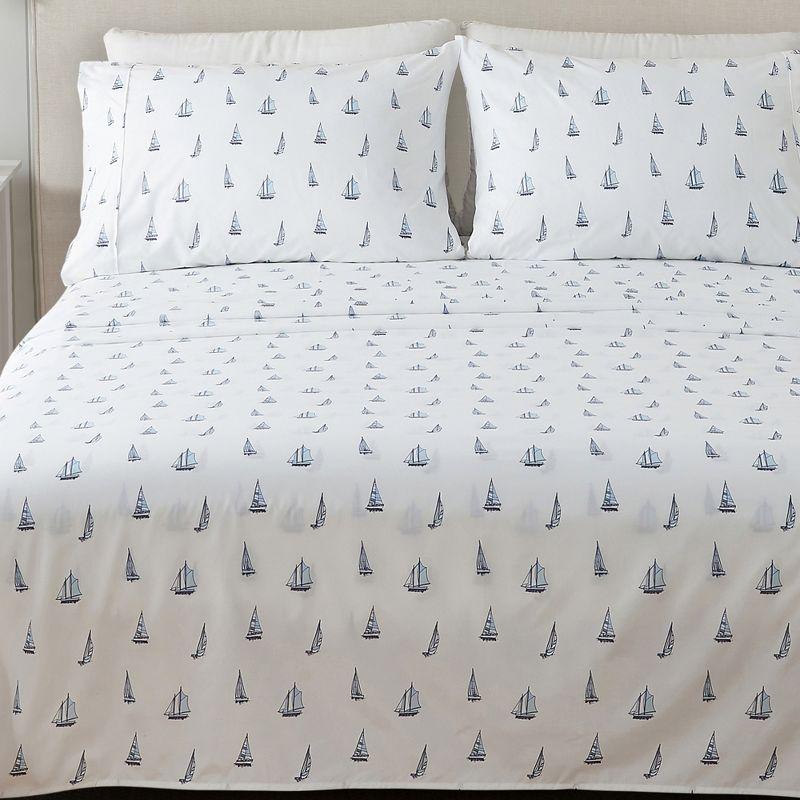 Ultra Soft Nautical Theme Microfiber Sheet Set