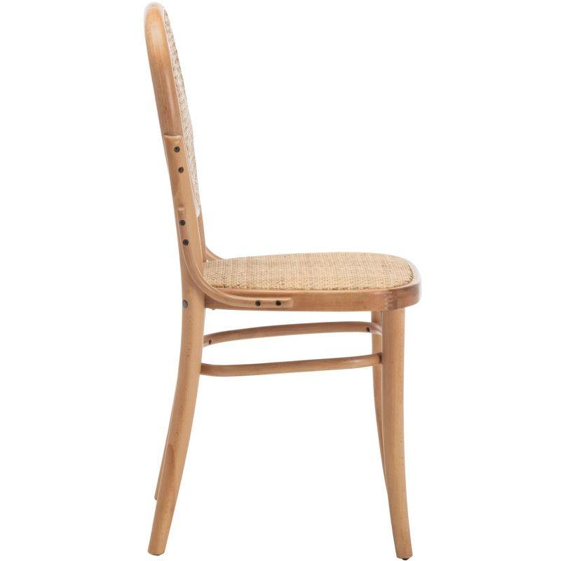 Sonia Cane Dining Chair (Set of 2) - DCH9504 - Natural - Safavieh