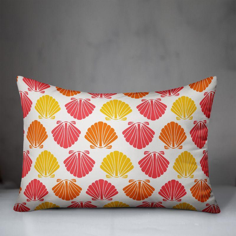 Creative Products Orange Polka Dots 16x16 Indoor / Outdoor Pillow