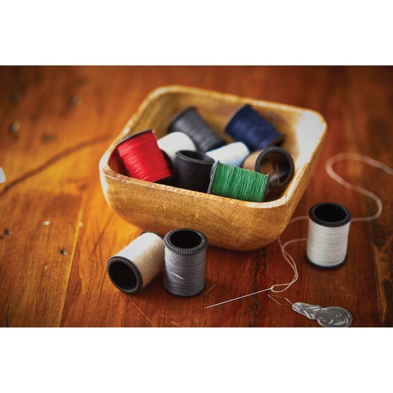 Fiskars 12pc Hand Sewing Thread: Sewing Kit with Needles, Polyester Material, 12 Pieces