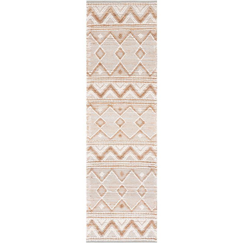 Natura NAT504 Hand Woven Runner Rug - Natural/Ivory - 2'3"x8' - Safavieh.