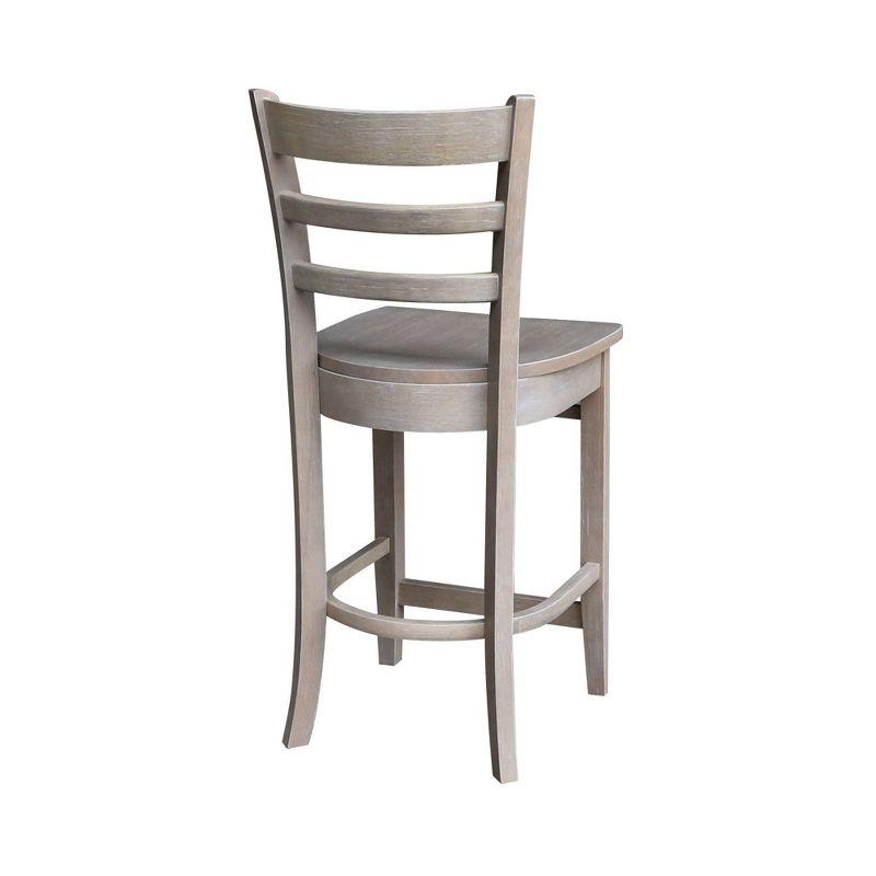 Emily Counter Height Barstool - International Concepts