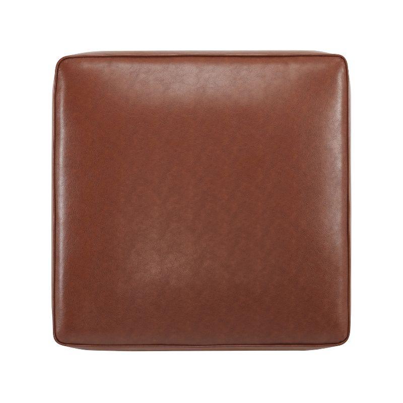 Christopher Knight Home Yzabella Modern Indoor Faux Leather Versatile Ottoman