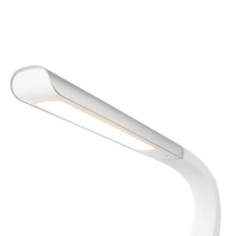 LED Milton/Dixon Aluminum Contemporary Minimalist Task Lamp - JONATHAN Y