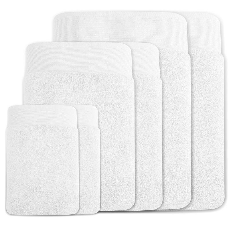 Luxury 100% Cotton Highly Absorbent  Premium Towel Set by California Design Den