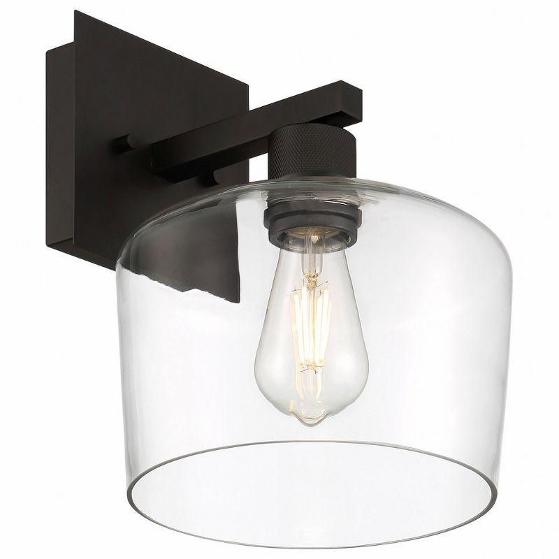 Access Lighting Port Nine 1 - Light Wall Light in  Matte Black