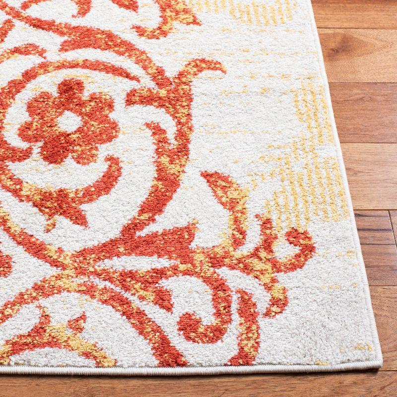 Adirondack ADR114 Machine Made Indoor Area Rug - Grey/Gold - 9'x12' - Safavieh
