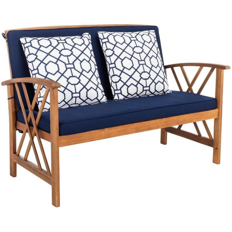 Fontana 4 Piece Patio Outdoor Conversation Set  - Safavieh