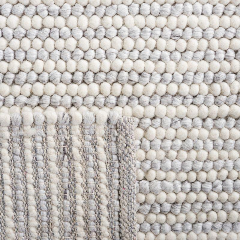 Natura NAT220 Hand Woven Accent Rug - Ivory/Light Gray - 2'x3' - Safavieh.