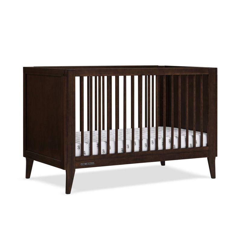 Ollie Walnut Espresso 4-in-1 Convertible Crib