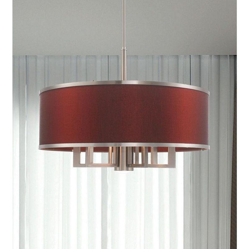 Livex Lighting Park Ridge 6 - Light Chandelier in  Brushed Nickel