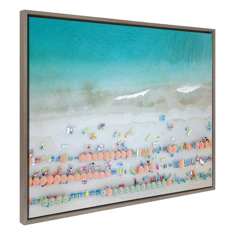 Sylvie Monterosso 6 Framed Canvas by Rachel Dowd Gray - Kate & Laurel All Things Decor