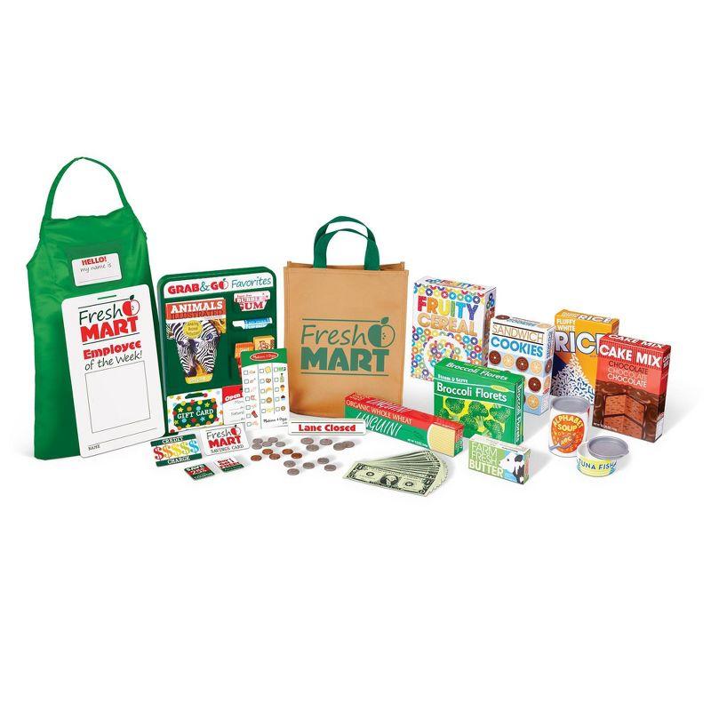 Melissa & Doug Grocery Companion Play Food Set