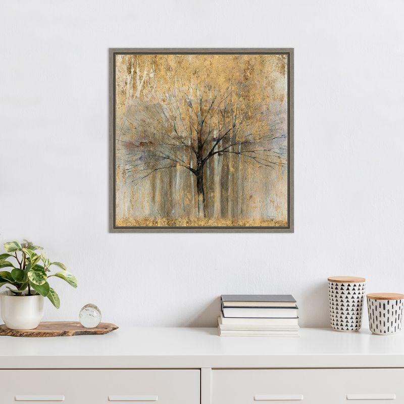 Amanti Art Open Arms Gold Crop by Avery Tillmon Framed Canvas Wall Art