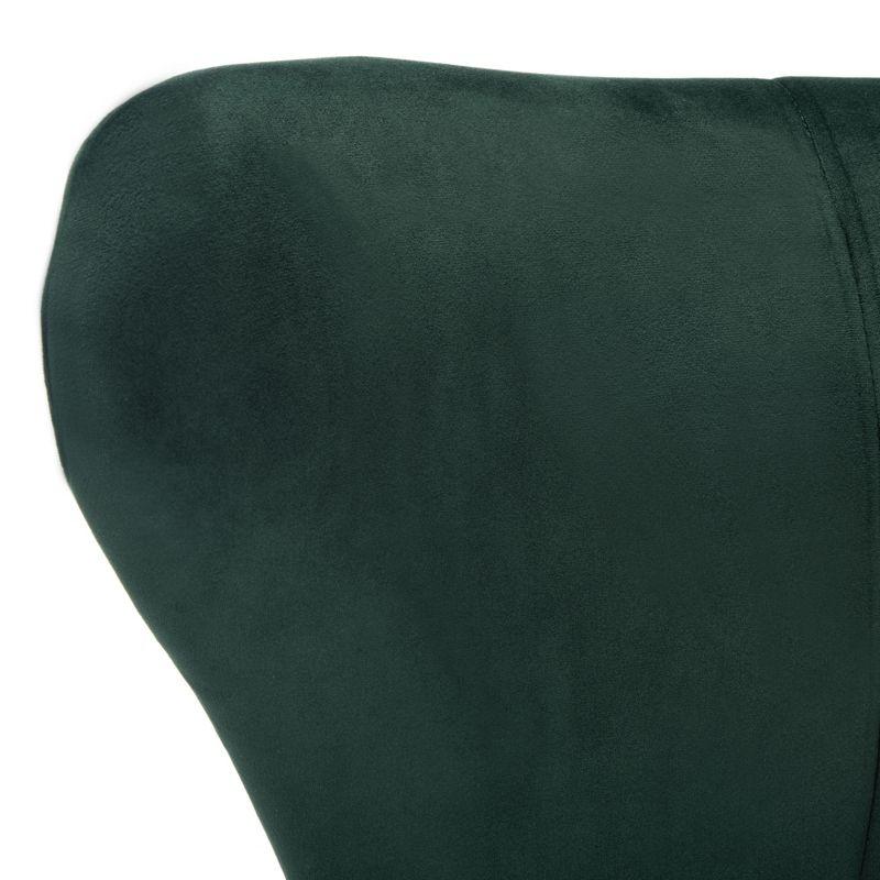 Blair Wingback Accent Chair - ACH4504 - Forest Green/Gold - Safavieh