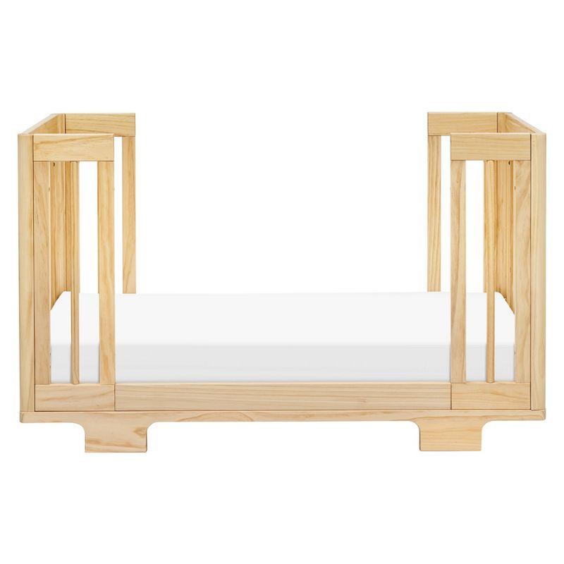 Babyletto Yuzu Natural Wood 8-in-1 Convertible Baby Crib with All Stages Conversion Kit