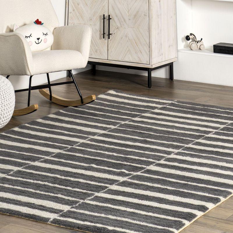 Arvin Olano x Rugs USA Vlad Machine Washable Wool Area Rug