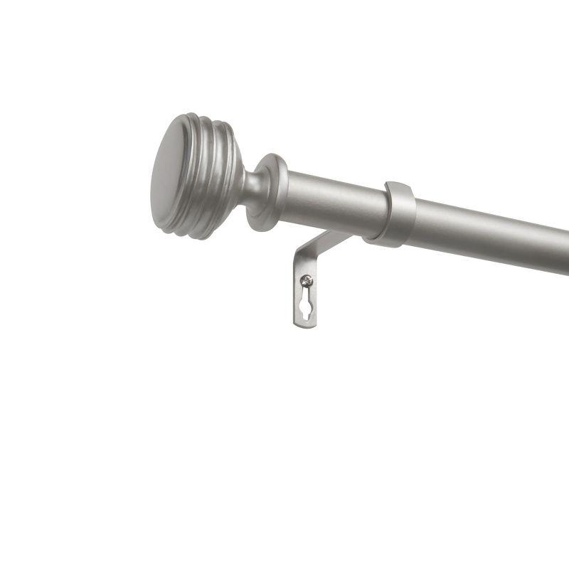 Robillard Adjustable 1" Single Curtain Rod