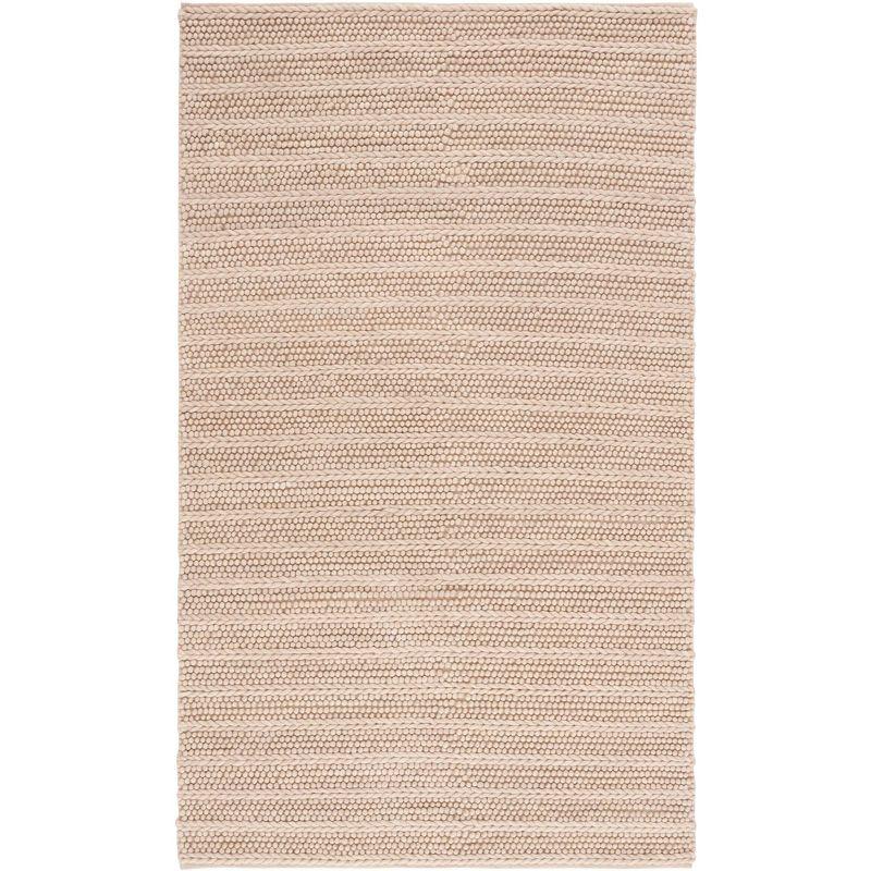 Natura NAT280 Flat Weave Indoor Area Rug - Beige - 4'x6' - Safavieh