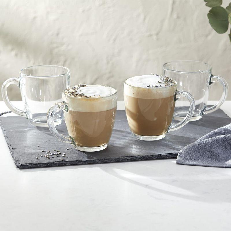 Libbey Tapered Glass Mugs