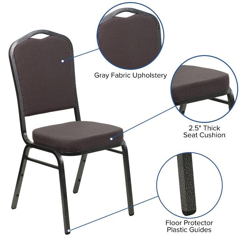 Crown Back Stacking Banquet Chair