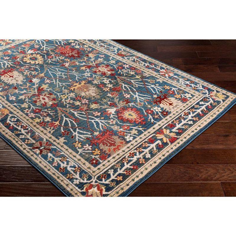 Mark & Day Aaden 2'7"x4'11" Rectangle Woven Indoor Area Rugs Navy: Stain-Resistant, Pet Friendly, Traditional Decor