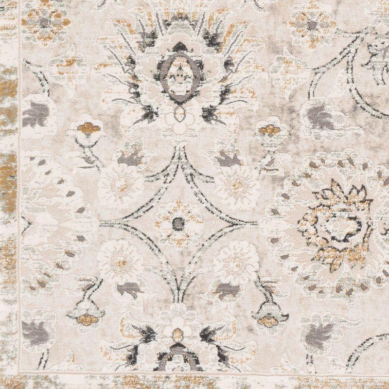 Mark & Day Schipborg 6'7"x9'6" Rectangle Woven Indoor Area Rugs Metallic Gold