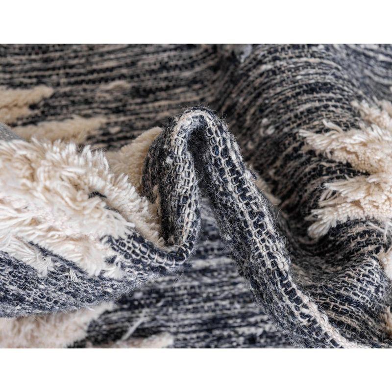 Unique Loom 5' 1 x 8' 0 Mesa Papago Dark Blue Area Rug